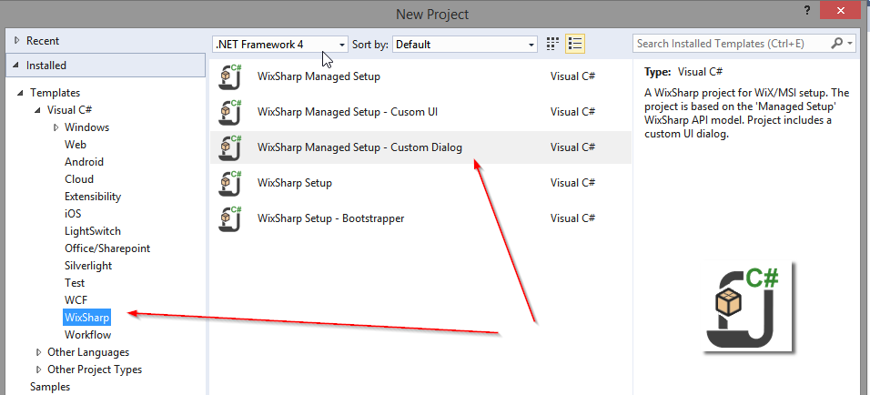 WixSharp Project Templates - Visual Studio Marketplace